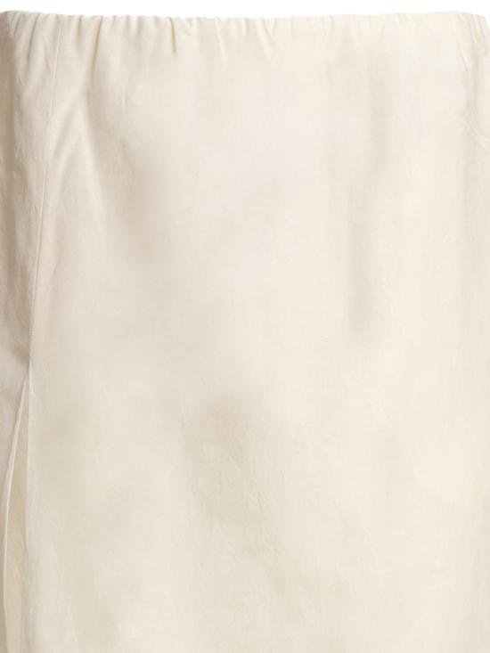 25FW 루루 드 세종 스커트 CARMENIVORY WHITE - LOULOU DE SAISON