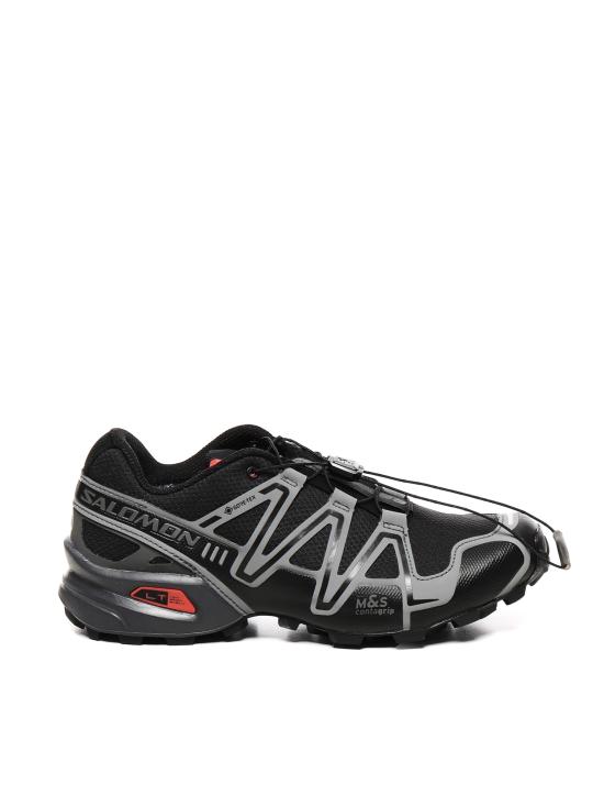  살로몬 스니커즈 L47731700 BLACK ASHPALT FLAME SCARLET DOM