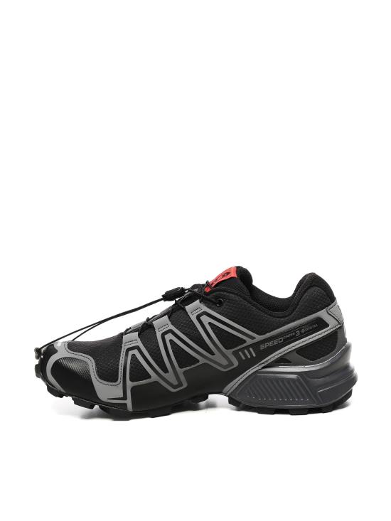  살로몬 스니커즈 L47731700 BLACK ASHPALT FLAME SCARLET DOM - SALOMON