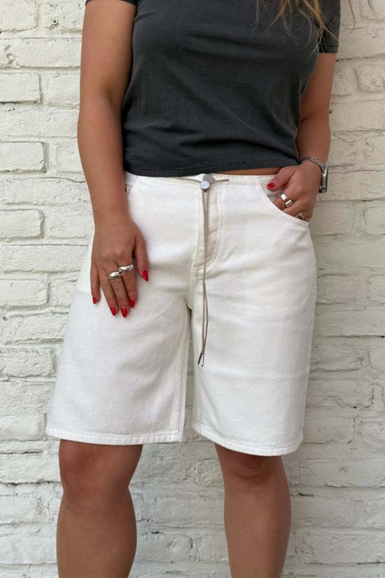  스틸히어 숏팬츠 스틸 히어 뉴욕 쿨 쇼츠 밀크 - STILL HERE