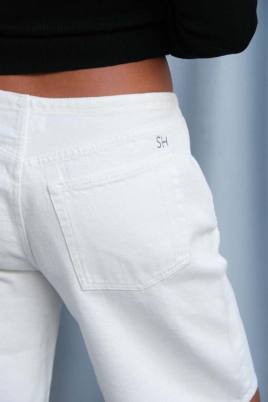  스틸히어 숏팬츠 스틸 히어 뉴욕 쿨 쇼츠 밀크 - STILL HERE