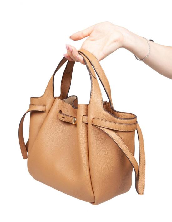 25FW 토리버치 로비 스몰 토트백  164866 227 TIRAMISU - TORY BURCH