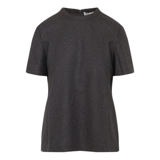 25FW 까르벵 반팔 티셔츠 6252K21036 BL128 OAMEL GREY