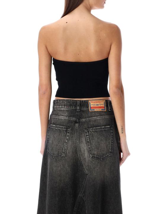 25FW 디젤 민소매 티셔츠 A130190DLAX 9XX BLACK - DIESEL