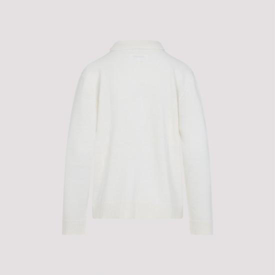25FW MM6 메종마르지엘라 스웨터 S52HP0034 M13140 101 OFF WHITE - MM6 MAISON MARGIELA