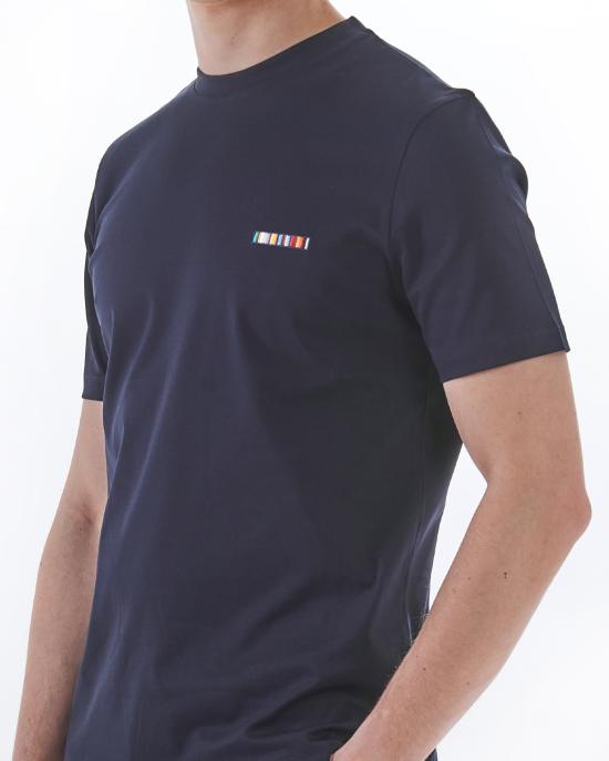 25SS 폴 스미스 반팔 티셔츠 M1R 919T NP4724 49 BLU - PAUL SMITH