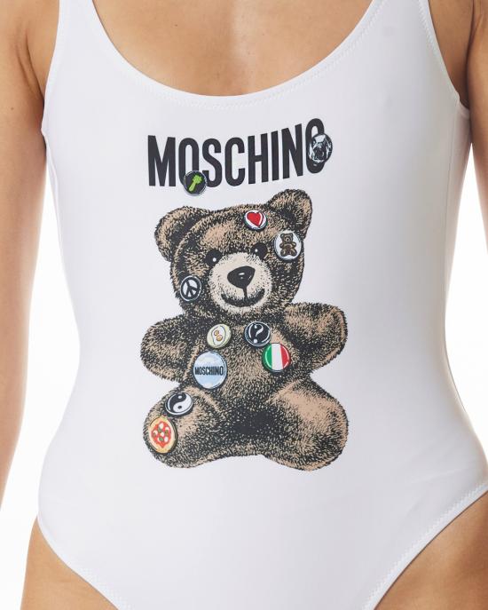 25SS 모스키노 원피스 수영복 251D 4202 0475 1001 BIANCO - MOSCHINO