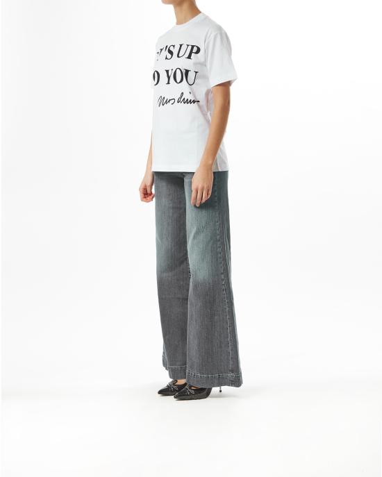  모스키노 반팔 티셔츠 251D 0701 0441 1001 BIANCO - MOSCHINO