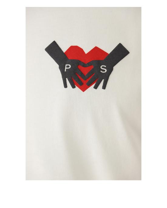  PS 바이 폴스미스 반팔 티셔츠 M2R 011R MP4452 BIANCO - PS BY PAUL SMITH