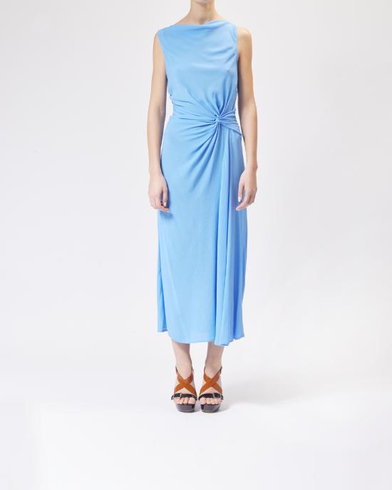 25SS 모스키노 미디 원피스 0477 3726 0303 BLU - MOSCHINO