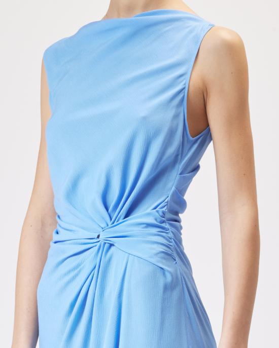 25SS 모스키노 미디 원피스 0477 3726 0303 BLU - MOSCHINO