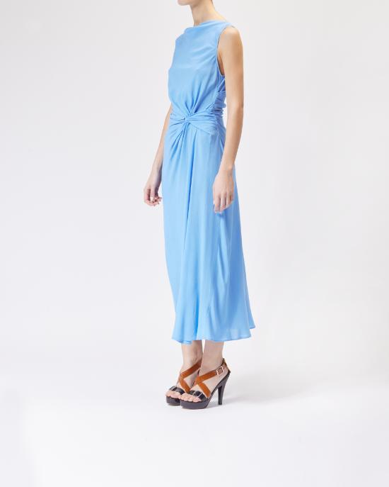 25SS 모스키노 미디 원피스 0477 3726 0303 BLU - MOSCHINO