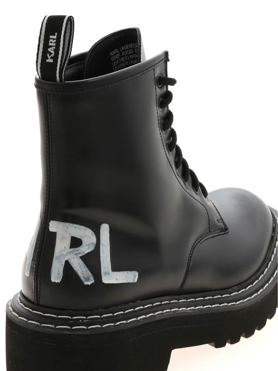  칼라거펠트 부츠 KL45260 000 black NERO - KARL LAGERFELD