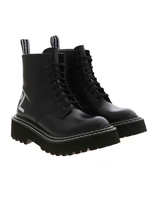  칼라거펠트 부츠 KL45260 000 black NERO - KARL LAGERFELD