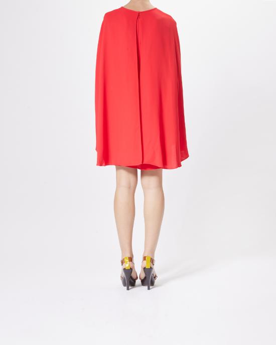  칼라거펠트 숏 원피스 A1W13022 034 racing red ROSSO - KARL LAGERFELD