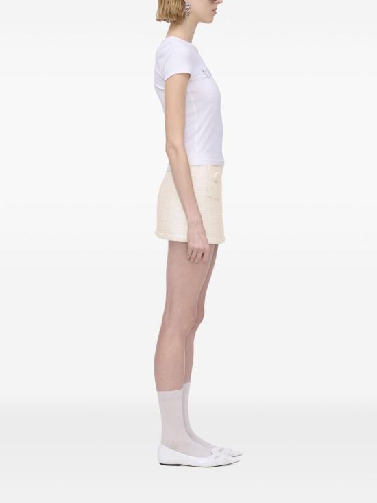 25FW 마크제이콥스 반팔 티셔츠 2S5RTP025C07 100 white BIANCO - MARC JACOBS