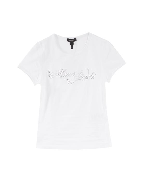 25FW 마크제이콥스 반팔 티셔츠 2S5RTP025C07 100 white BIANCO