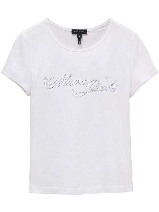 25FW 마크제이콥스 반팔 티셔츠 2S5RTP025C07 100 white BIANCO
