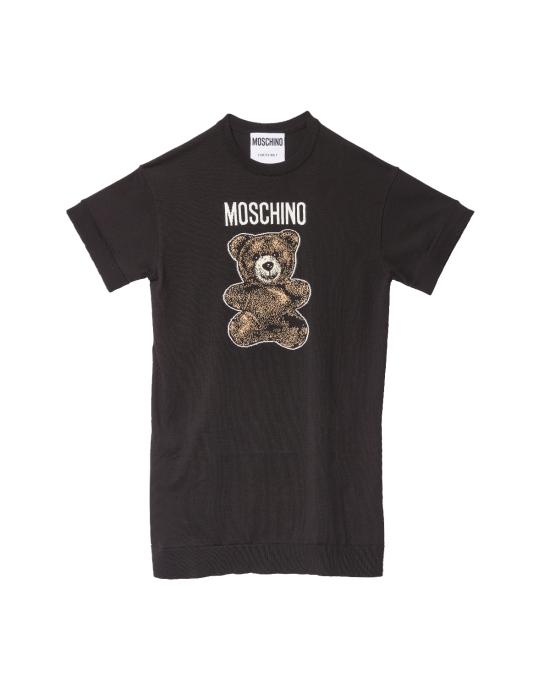 25SS 모스키노 숏 원피스 0494 0502 3555 NERO