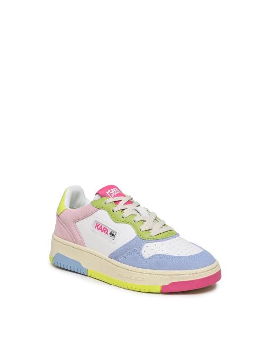  칼라거펠트 스니커즈 KL63020F 0TM Off White Lthr w Multi BIANCO MULTI - KARL LAGERFELD