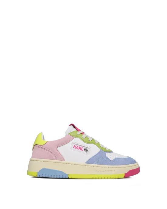  칼라거펠트 스니커즈 KL63020F 0TM Off White Lthr w Multi BIANCO MULTI