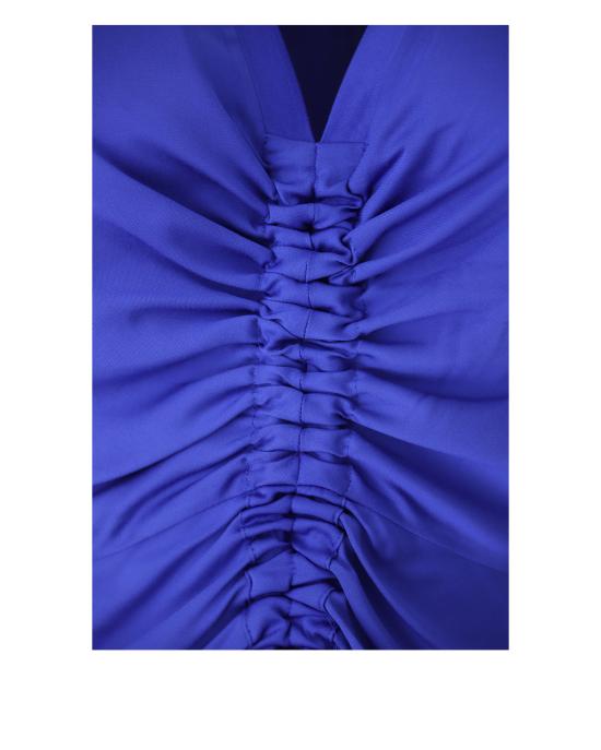  칼라거펠트 롱 원피스 241W1312 172 dazzling blue BLU - KARL LAGERFELD