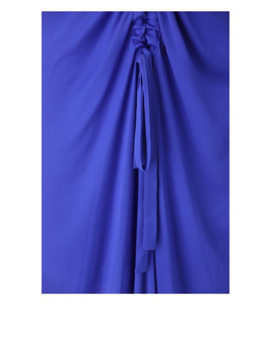  칼라거펠트 롱 원피스 241W1312 172 dazzling blue BLU - KARL LAGERFELD