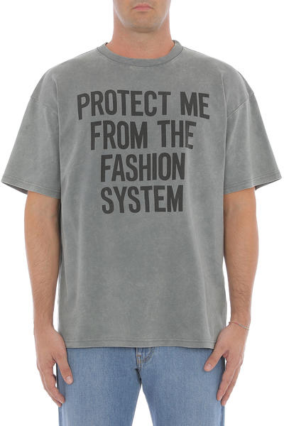  모스키노 반팔 티셔츠 0779 2242 1888 GRIGIO - MOSCHINO