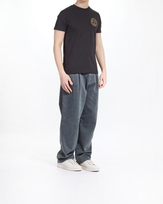 25SS 베르사체 반팔 티셔츠 78GAHT00 CJ00T G89 NERO ORO - VERSACE