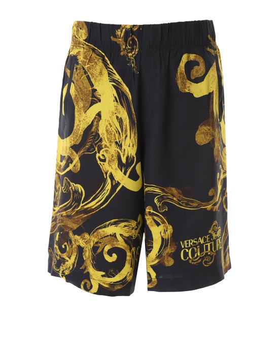  베르사체 숏팬츠 76GAD17W 76UP107 G89 Black gold NERO ORO