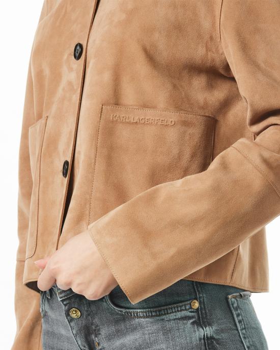 25SS 칼라거펠트 자켓 A1W15044 1LG nougat BEIGE - KARL LAGERFELD