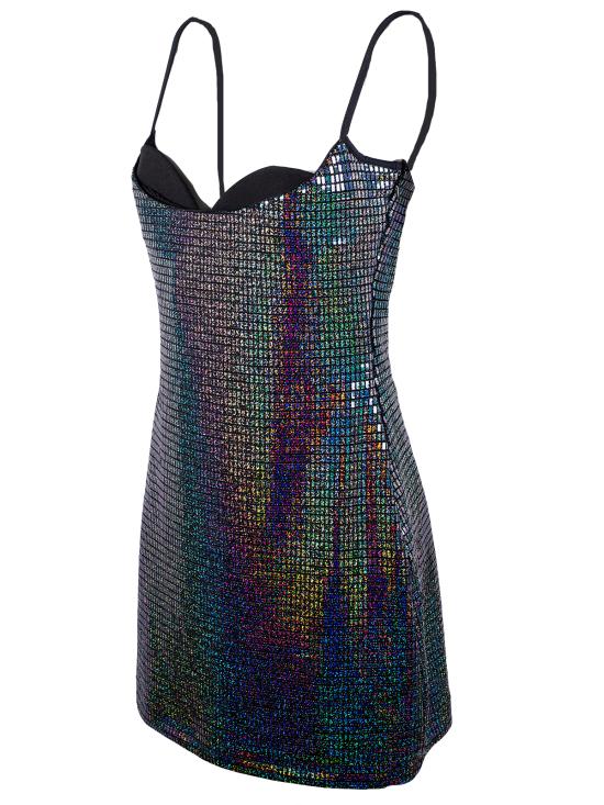  키아라 페라그니 숏 원피스 73CBO904 J0038 899 black ARGENTO - CHIARA FERRAGNI