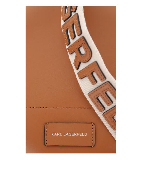  칼라거펠트 크로스백 231W3054 774 sudan brown MARRONE - KARL LAGERFELD