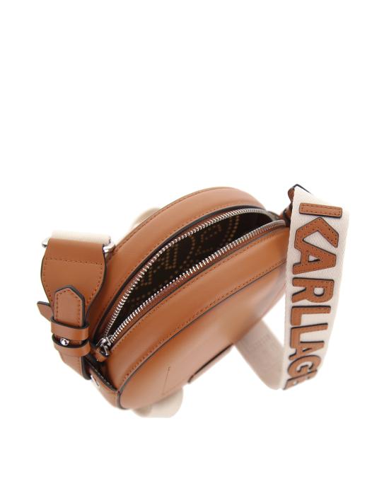  칼라거펠트 크로스백 231W3054 774 sudan brown MARRONE - KARL LAGERFELD