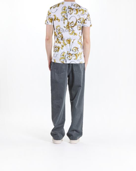 25SS 베르사체 반팔 티셔츠 78GAH6S0 JS458 G03 BIANCO MULTI - VERSACE