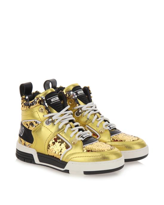  모스키노 스니커즈 MA15604G1I M96 ORO - MOSCHINO