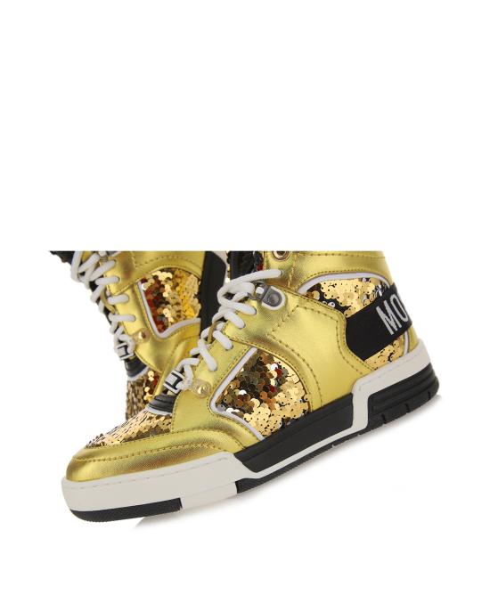  모스키노 스니커즈 MA15604G1I M96 ORO - MOSCHINO