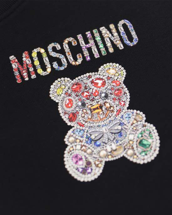  모스키노 긴팔 티셔츠 1709 5428 1555 NERO - MOSCHINO