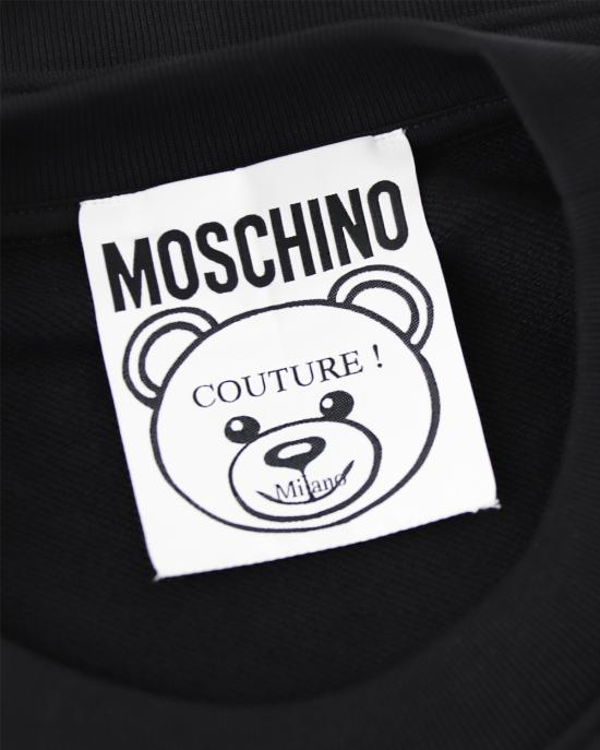  모스키노 긴팔 티셔츠 1709 5428 1555 NERO - MOSCHINO