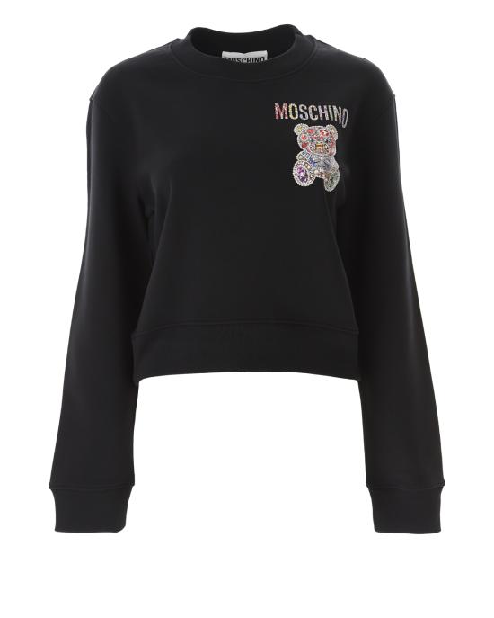  모스키노 긴팔 티셔츠 1709 5428 1555 NERO