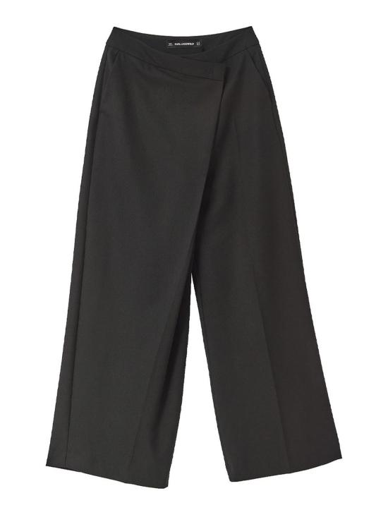  칼라거펠트 스트레이트 팬츠 A1W10135 999 NERO