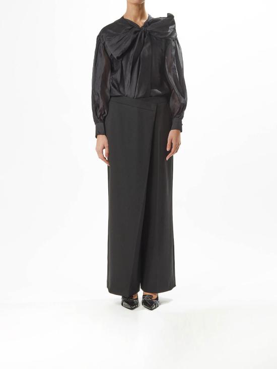  칼라거펠트 스트레이트 팬츠 A1W10135 999 NERO - KARL LAGERFELD