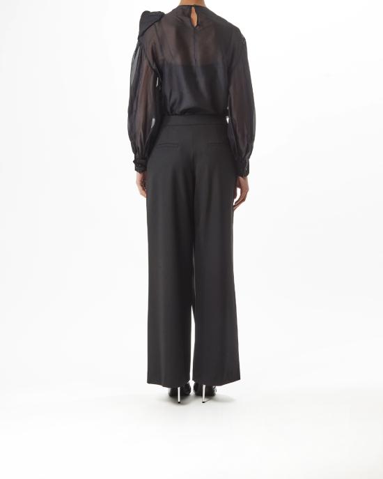 25SS 칼라거펠트 스트레이트 팬츠 A1W10135 999 NERO - KARL LAGERFELD