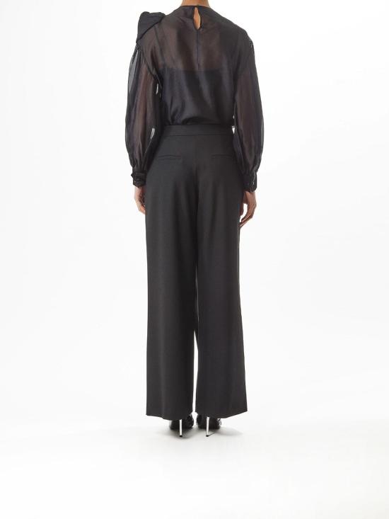  칼라거펠트 스트레이트 팬츠 A1W10135 999 NERO - KARL LAGERFELD