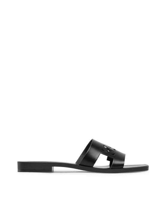  칼라거펠트 뮬/슬리퍼 KL80405 00X black Leather Mono NERO