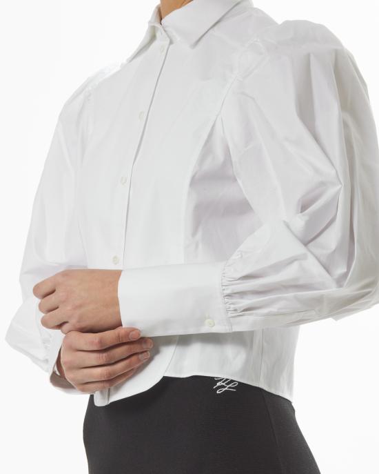 25SS 칼라거펠트 블라우스 A1W11016 100 white BIANCO - KARL LAGERFELD