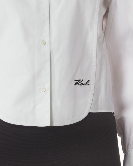 25SS 칼라거펠트 블라우스 A1W11016 100 white BIANCO - KARL LAGERFELD