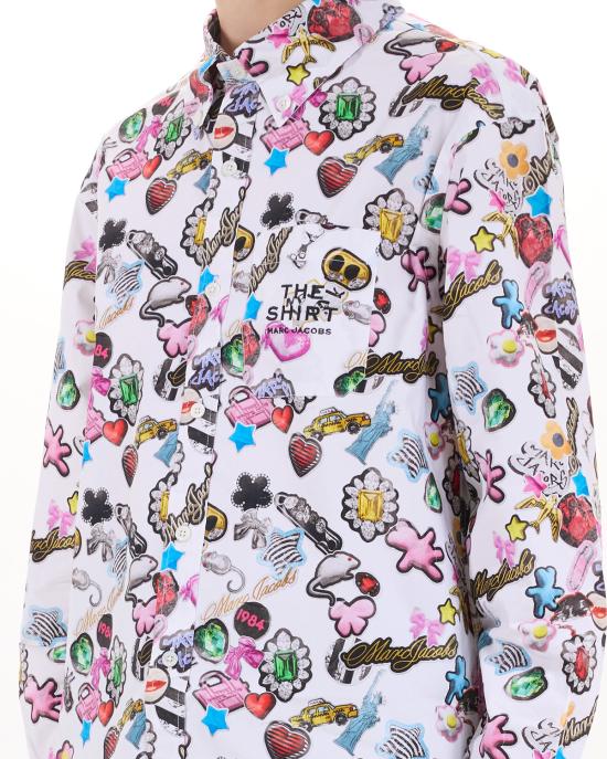 25SS 마크제이콥스 셔츠 2S5RTP055W23 white multi 101 BIANCO MULTI - MARC JACOBS