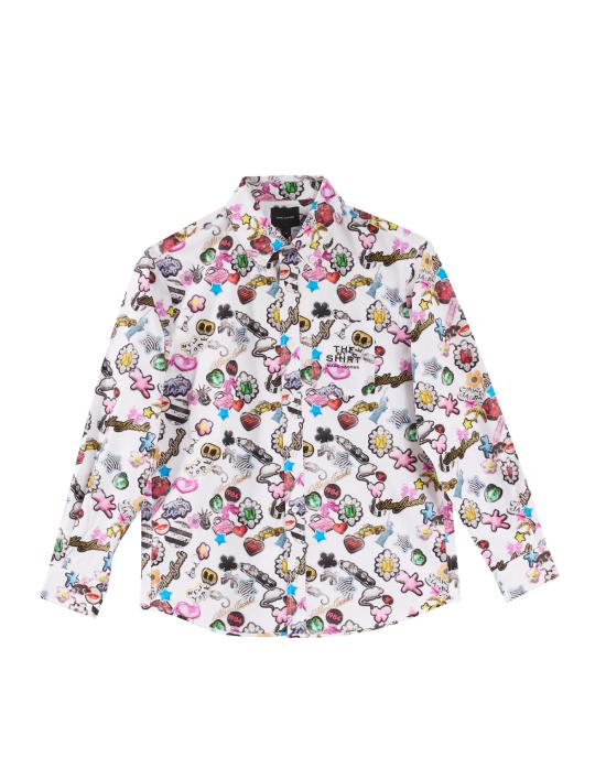 25SS 마크제이콥스 셔츠 2S5RTP055W23 white multi 101 BIANCO MULTI