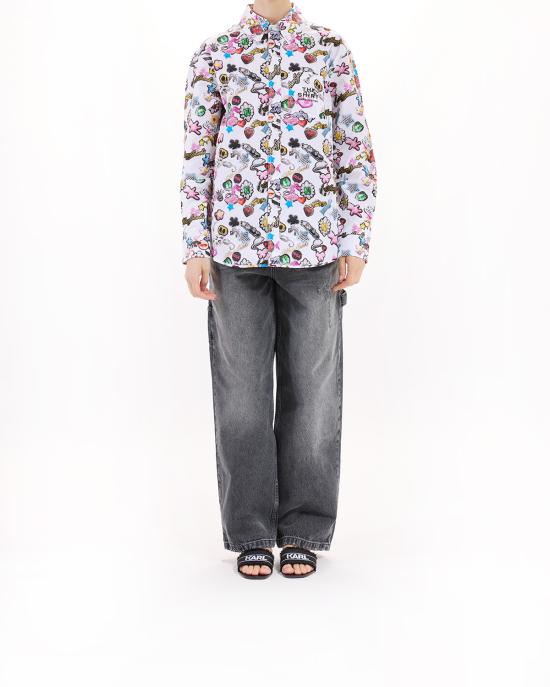 25SS 마크제이콥스 셔츠 2S5RTP055W23 white multi 101 BIANCO MULTI - MARC JACOBS